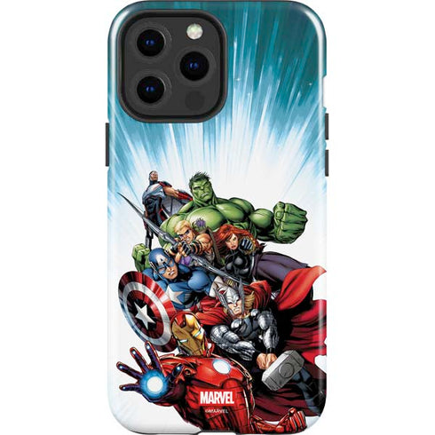 Marvel Avengers Team iPhone 15 Pro Max Impact Case